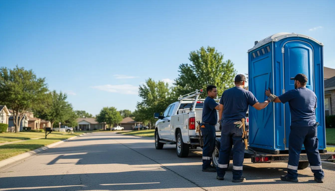 Portable Toilet Rental in Lake Creek, TX near me